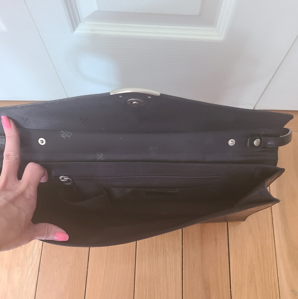 New Vintage Lauren Ralph Lauren Clutch Purse - Picture 9 of 13